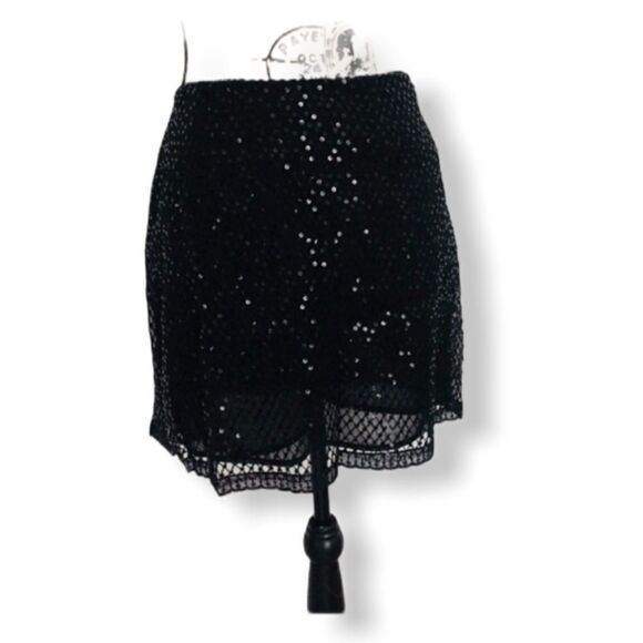 Rebecca Taylor SZ 6 sequin skirt - Picture 1 of 4